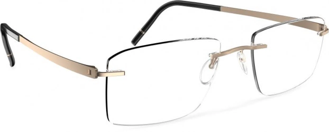Silhouette Momentum Aurum Demo Rimless L009 Eyeglasses - view 5